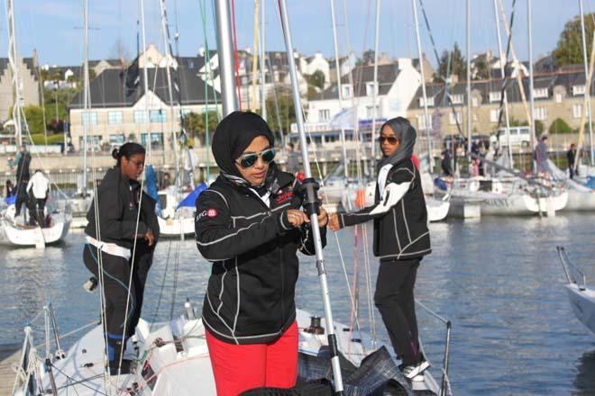 J80 all women Al Thuraya Bank Muscat © Oman Sail